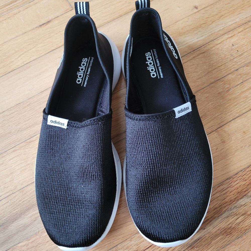 Adidas Lite Racer Slip ons Women's size 9